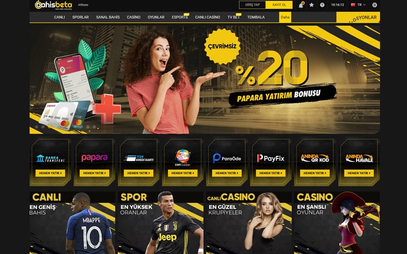 Bahisbeta Para Yatırma, Bahisbeta Para Çekme