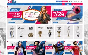 Betlike, En İyi Bahis Oyunları ve Bonuslar, Betlike Casino