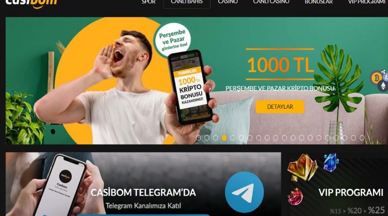 Casibom Casino ve Canlı Bahis, Yüksek Oranlar ve Bonuslar